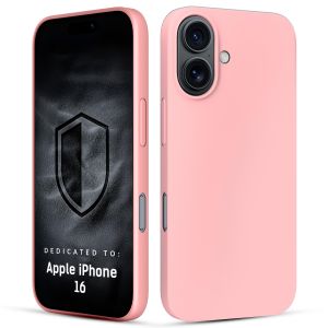 Silikonové pouzdro s MagSafe pro Apple iPhone 16 - 3mk HARDY® Mellow MagCase™ Pink