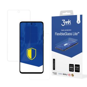 Nerozbitné hybridní sklo na Motorola Moto G52 - 3mk FlexibleGlass Lite