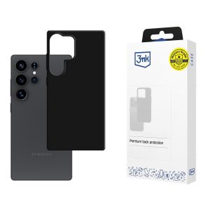 Puzdrá silikonové na Samsung Galaxy S25 Ultra - 3mk HARDY® Mellow Case™ Black