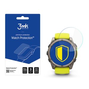 Ochranné sklo na displej chytrých hodinek Garmin Fenix 8 Solar/Sapphire 51mm - 3mk Watch Protection