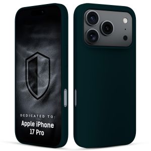 Silikonové pouzdro pro Apple iPhone 17 Pro - 3mk HARDY® Mellow Case™ Dark Green
