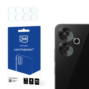Sklo na objektiv fotoaparátu pro Redmi 13 4G - 3mk Lens Protection