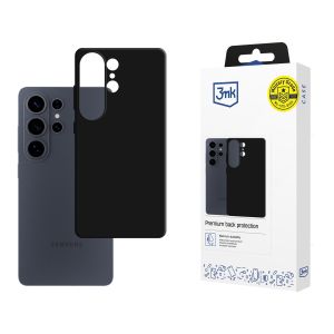 Silikonové pouzdro s MagSafe pro Samsung Galaxy S26 Ultra - 3mk HARDY® Mellow MagCase™ Black