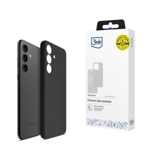 Pouzdro na Samsung Galaxy S24+ - 3mk Silikonové pouzdro Černé