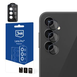 Temperované sklo na objektiv fotoaparátu pro Samsung Galaxy A34 5G - 3mk Lens Protection Pro Black