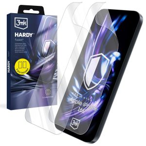 2x Hybridní sklo na Apple iPhone 16E - 3mk HARDY® Fusion™
