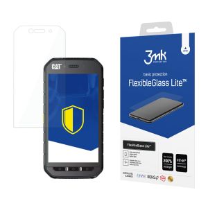 Nerozbitné hybridní sklo na CAT S41 - 3mk FlexibleGlass Lite