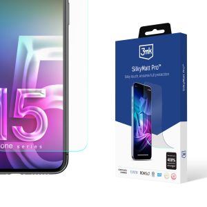Matná fólie na Apple iPhone 15 Pro - 3mk SilkyMatt Pro
