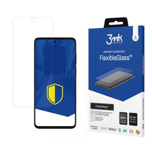Hybridní nerozbitné sklo na Motorola Moto G52 - 3mk FlexibleGlass™