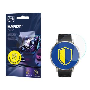 Sklo hybridní na smartwatch Amazfit Active 3 Premium - 3mk HARDY® Fusion Watch Protection™