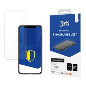 Nerozbitné hybridní sklo na Apple iPhone Xs - 3mk FlexibleGlass Lite