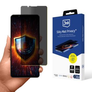 Fólie pro soukromí na Sony Xperia 1 VII - 3mk Silky Matt Privacy