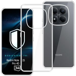 Przezroczyste Puzdrá na Redmi Note 15 Pro 4G - 3mk HARDY® Vision Case™