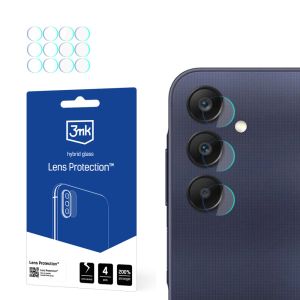 Sklo na objektiv fotoaparátu pro Samsung Galaxy A25 5G - 3mk Lens Protection