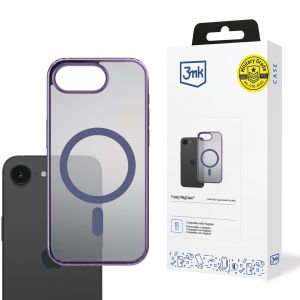 Pouzdro na Apple iPhone 16E - 3mk Frosty MagCase Fialová