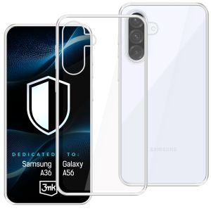 Průhledné pouzdro pro Samsung Galaxy A36/A56 – 3mk HARDY® Vision Case™