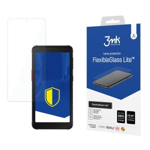 Nerozbitné hybridní sklo na Samsung Galaxy Xcover 5 - 3mk FlexibleGlass Lite
