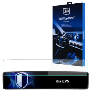 Matná ochranná fólie na displej navigace pro Kia EV5 2023- – 3mk TechWrap Matte™ Center Display