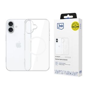 Pouzdro na Apple iPhone 16 - 3mk Clear MagCase