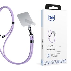 Smycz do smartphonu 3mk EasyClip Purple (black)