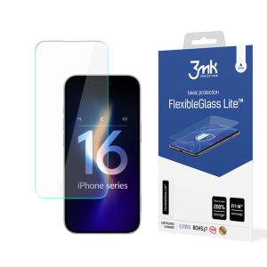 Nerozbitné hybridní sklo na Apple iPhone 16 Pro Max - 3mk FlexibleGlass Lite
