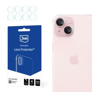 Sklo na objektiv fotoaparátu do Apple iPhone 15 - 3mk Lens Protection
