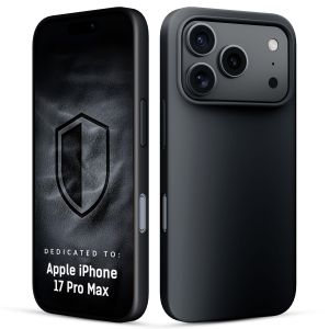 Silikonové pouzdro s MagSafe pro Apple iPhone 17 Pro - 3mk HARDY® Mellow MagCase™ Black