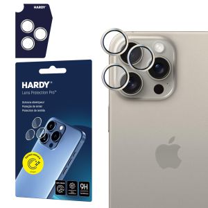 Ochrana objektivu na Apple iPhone 15 Pro - 3mk HARDY Lens Protection Pro