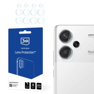 Sklo na objektiv fotoaparátu pro Redmi Note 13 Pro+ - 3mk Lens Protection