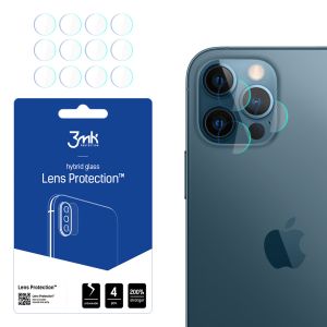Sklo na objektiv fotoaparátu do Apple iPhone 12 Pro - 3mk Lens Protection