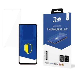 Nerozbitné hybridní sklo na Motorola Moto G04 - 3mk FlexibleGlass Lite