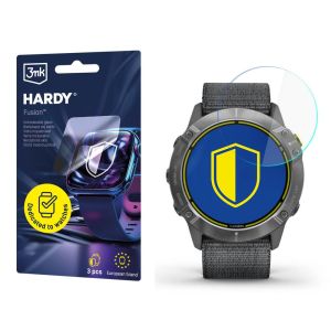 Sklo hybridní na smartwatch Garmin Enduro - 3mk HARDY® Fusion Watch Protection™
