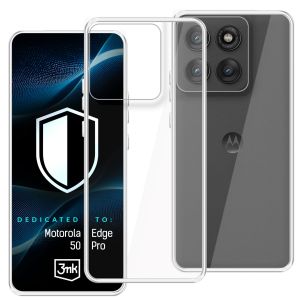 Průhledné pouzdro pro Motorola Edge 50 Pro – 3mk HARDY® Vision Case™