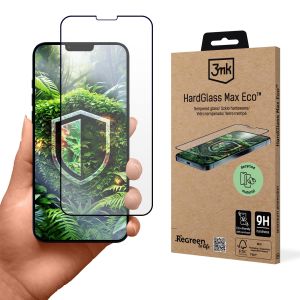 Tvrzené sklo na Apple iPhone 13/13 Pro/14/16E - 3mk HardGlass Max Eco