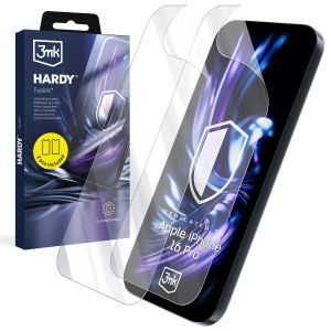 2x Hybridní sklo na Apple iPhone 16 Pro - 3mk HARDY® Fusion™