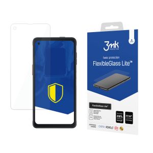 Nerozbitné hybridní sklo na Samsung XCover Pro - 3mk FlexibleGlass Lite