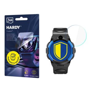 Hybridní sklo na smartwatch Garett Kids Cloud 4G - 3mk HARDY® Fusion Watch Protection™