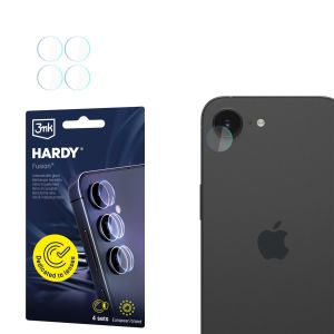 Sklo na čočku fotoaparátu pro Apple iPhone 16E/ iPhone 17E - 3mk HARDY® Fusion Lens Protection™