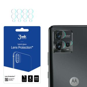 Sklo na objektiv fotoaparátu pro Motorola Moto G72 - 3mk Lens Protection