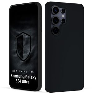 Puzdrá silikonové na Samsung Galaxy S24 Ultra - 3mk HARDY® Mellow Case™ Black