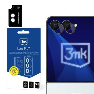 Tvrzené sklo na objektiv fotoaparátu pro Samsung Galaxy Z Flip 8 - 3mk Lens Protection Pro Black