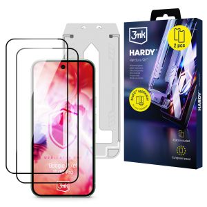 2x Ochranné tvrzené sklo s aplikátorem pro Google Pixel 10 / 10 Pro - 3mk Hardy Hardura 9H