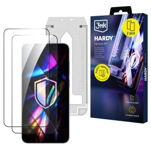 2x Ochranné tvrzené sklo s aplikátorem pro Samsung Galaxy S24+ / S25+ - 3mk Hardy Hardura 9H