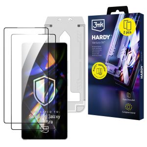 2x Ochranné tvrzené sklo s aplikátorem pro Samsung Galaxy S25 Ultra - 3mk Hardy Hardura 9H
