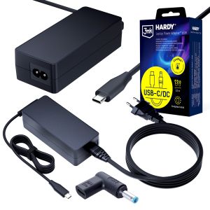 Napájecí zdroj pro laptop HP 20V USB-C DC 4.5 x 3.0 3mk HARDY® Laptop Power Adapter™ 65W