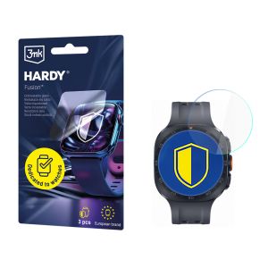 Hybridní sklo na smartwatch Samsung Galaxy Watch Ultra 2 (2026) - 3mk HARDY® Fusion Watch Protection™