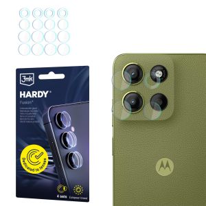 Sklo na čočku fotoaparátu pro Motorola Moto G15 / G15 Power - 3mk HARDY® Fusion Lens Protection™