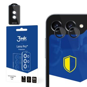 Tvrzené sklo na objektiv fotoaparátu pro Samsung Galaxy Z Flip 5 - 3mk Lens Protection Pro Black