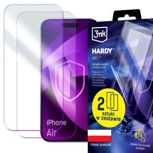 2x Ochranná fólie na Apple iPhone Air - 3mk HARDY® ARC+