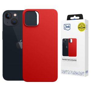 Silikonové pouzdro s MagSafe pro Apple iPhone 14 Plus - 3mk HARDY® Mellow MagCase™ Red